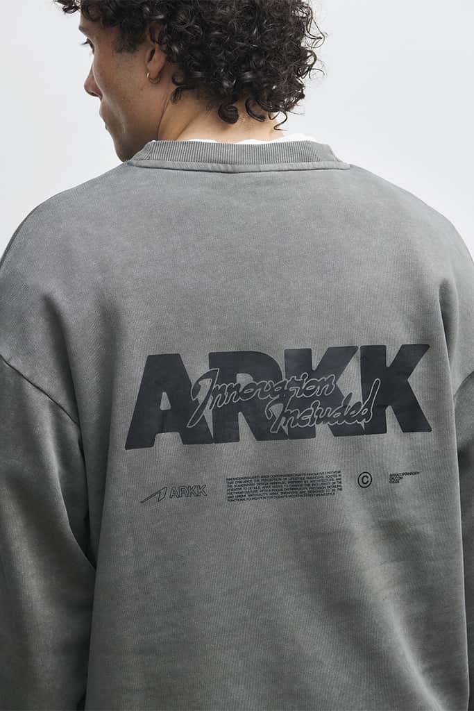 ARKK Apparel ARKK Boxy Crew 2.0 | Stone Crewneck